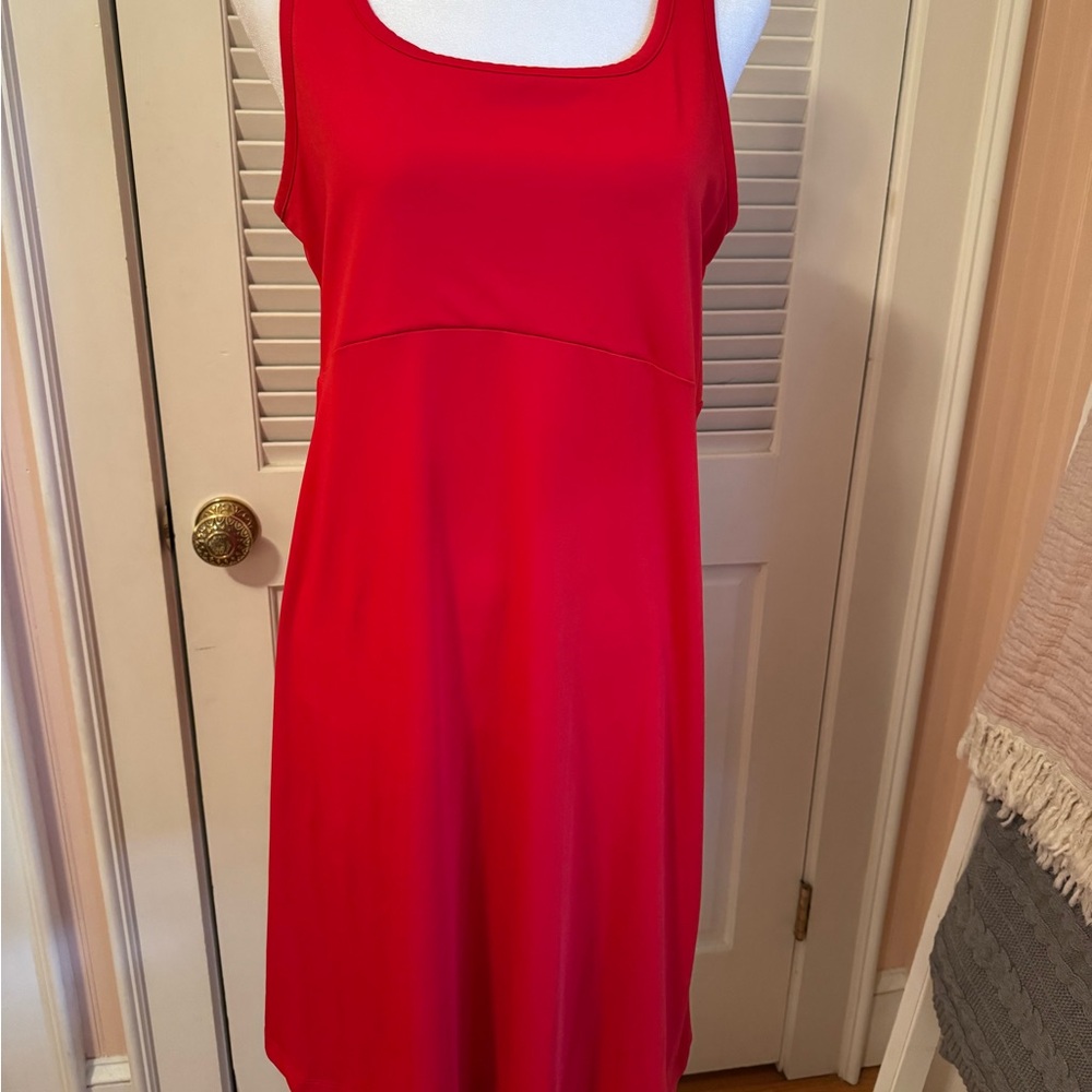 Red Sleeveless Dress